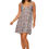 Thumbnail: Blue Brown Pink Women Dress