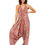 Thumbnail: Beige Pink Orange Women Jumpsuit