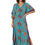Thumbnail: Blue Pink Brown Women Kaftan