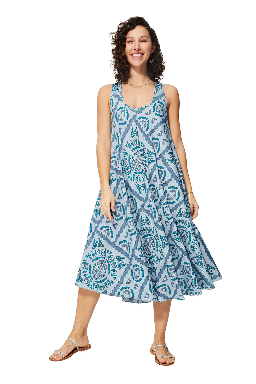 Grey Petrol Black Women Dress