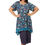 Thumbnail: Blue Beige Red Women Plus Size Tunic