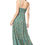 Miniatura: Vestido de Mujer Azul Turquesa Beige