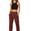 Thumbnail: Black Red Women Trousers