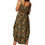 Miniatura: <span class="color">Negro</span> <span class="color">Amarillo</span> <span class="color">Naranja</span> <span class="color">Gris</span> Vestido de Mujer