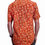 Miniatura: Orange White Grey Men Shirt