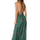 Miniatura: Green Beige Red Women Dress