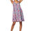 Miniatura: Cream Pink Turquoise Women Dress