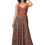 Miniatura: Navy Blue Red Orange Green <b>Women Dress</b>