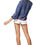 Thumbnail: Blue Cream Pink Women Top
