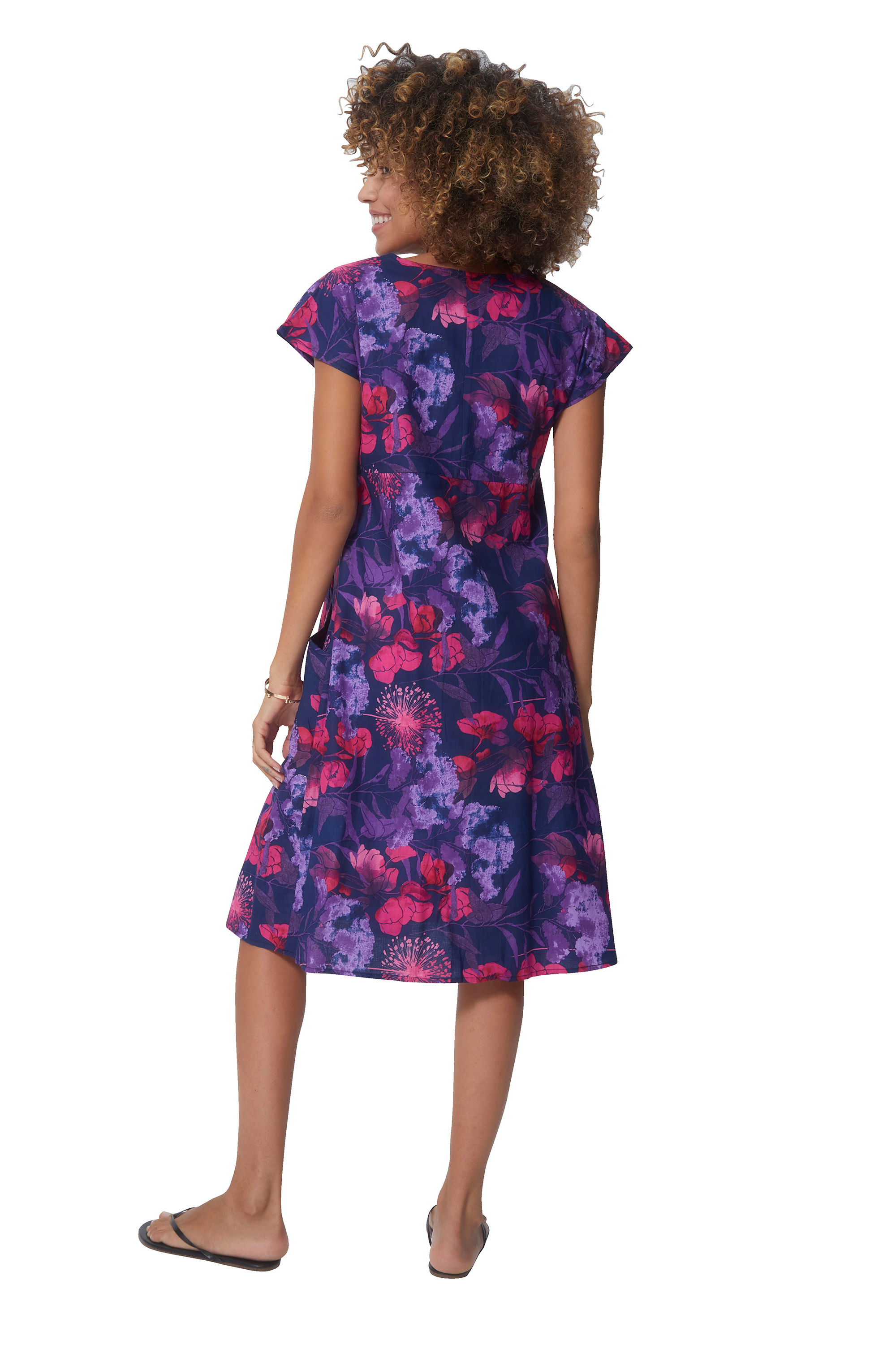 Vestido de Mujer Morado Rosa