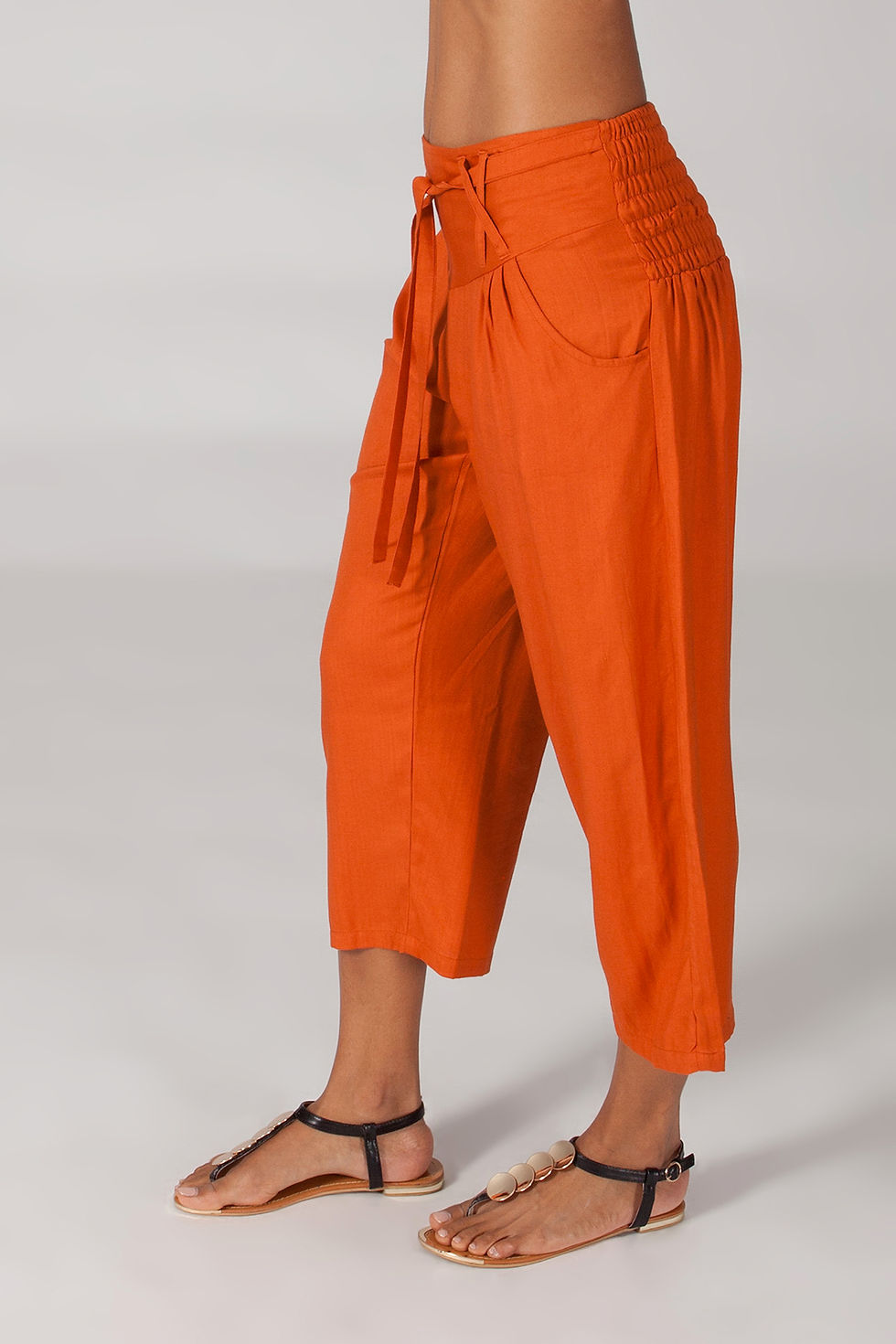 Thumbnail: Orange Women Trousers