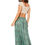 Thumbnail: Green Brown Orange Women Skirt