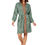 Miniatura: <span style="color:green">Verde</span> <span style="color:brown">Marrón</span> <span style="color:orange">Naranja</span> Mujeres Kimono