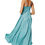 Thumbnail: Turquoise Blue Pink Women Dress