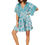 Thumbnail: White Blue Grey Women Dress