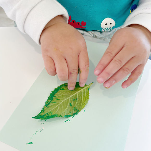 Stamping Hydrangea Step 6