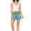 Miniatura: Turquoise Navy Blue Pink Women Short