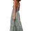 Thumbnail: Green Blue Red Orange Women Dress