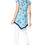 Miniatura: White Blue Women Tunic