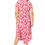 Miniatura: Rosa Blanco Mujeres Vestido Talla Grande