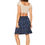 Thumbnail: Blue Beige Black Women Skirt