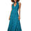 Miniatura: Turquoise Pink Women Dress