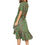 Miniatura: Beige Blue Green <b>Mujeres Vestido</b>