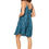 Miniatura: Azul Rosa Beige Vestido de Mujer