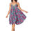 Thumbnail: Green Pink Purple Orange Women Dress