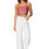 Thumbnail: Pink Turquoise Beige Women Top
