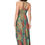 Miniatura: Petrol Turquoise Red Beige <b>Mujeres Vestido</b>
