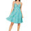 Thumbnail: Turquoise Beige Women Dress