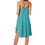 Miniatura: Turquoise Blue Green Women Dress