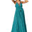 Thumbnail: Turquoise Blue Pink Women Dress