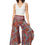 Thumbnail: Brown Blue Orange Purple Women Trousers