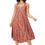 Miniatura: <span style="color:pink">Pink</span> <span style="color:orange">Orange</span> <span style="color:turquoise">Women Dress</span>