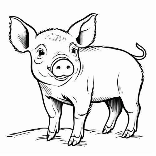 Black Lberian Pig