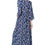 Thumbnail: Blue White Cream Women Dress
