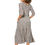 Miniatura: Blue Beige Women Dress