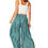 Thumbnail: Turquoise Purple Green Women Trousers