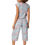 Thumbnail: Blue Pink Brown Women Jumpsuit
