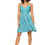 Thumbnail: White Turquoise Beige Women Dress