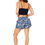 Miniatura: Beige Navy Blue Mujeres Corto