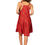 Thumbnail: Red Orange Blue Women Dress