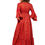Thumbnail: Red Orange Blue Women Dress