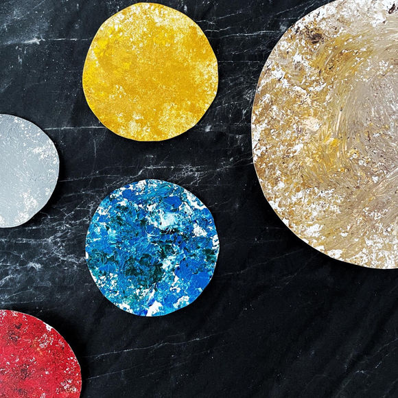 Planets Painting Step 6