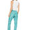 Thumbnail: Turquoise Beige Women Trousers