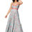 Miniatura: Azul Rosa Beige Vestido de Mujer