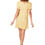 Miniatura: Yellow White Women Dress