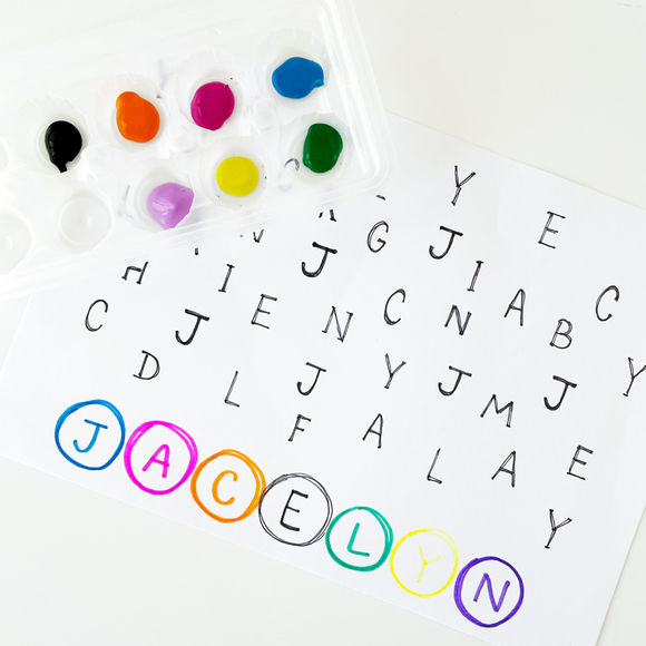 Name Letter Matching Step 1